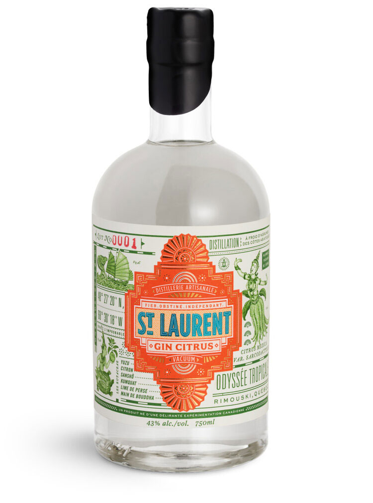 St Laurent Citrus Bottle